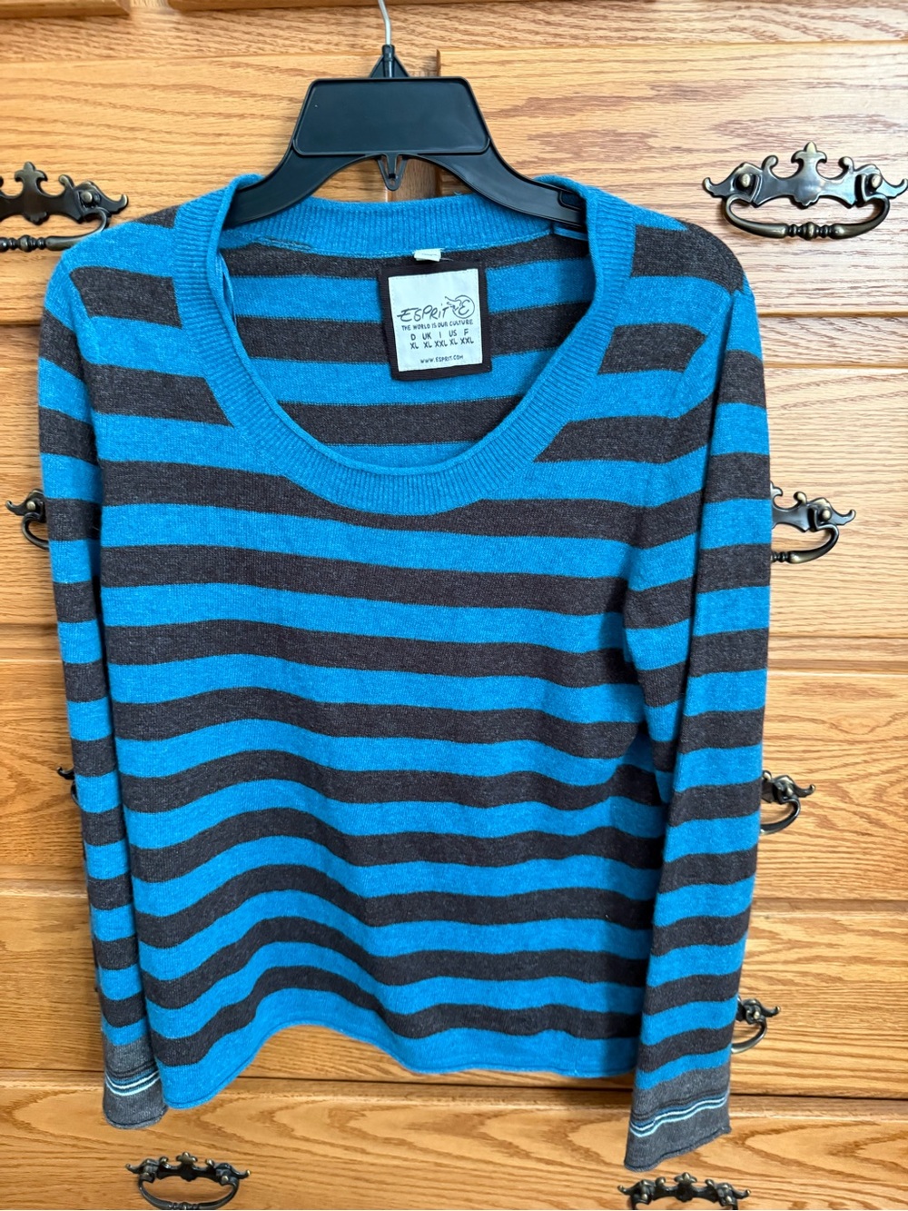 Esprit cashmere & angora wool blend XL women's sweater